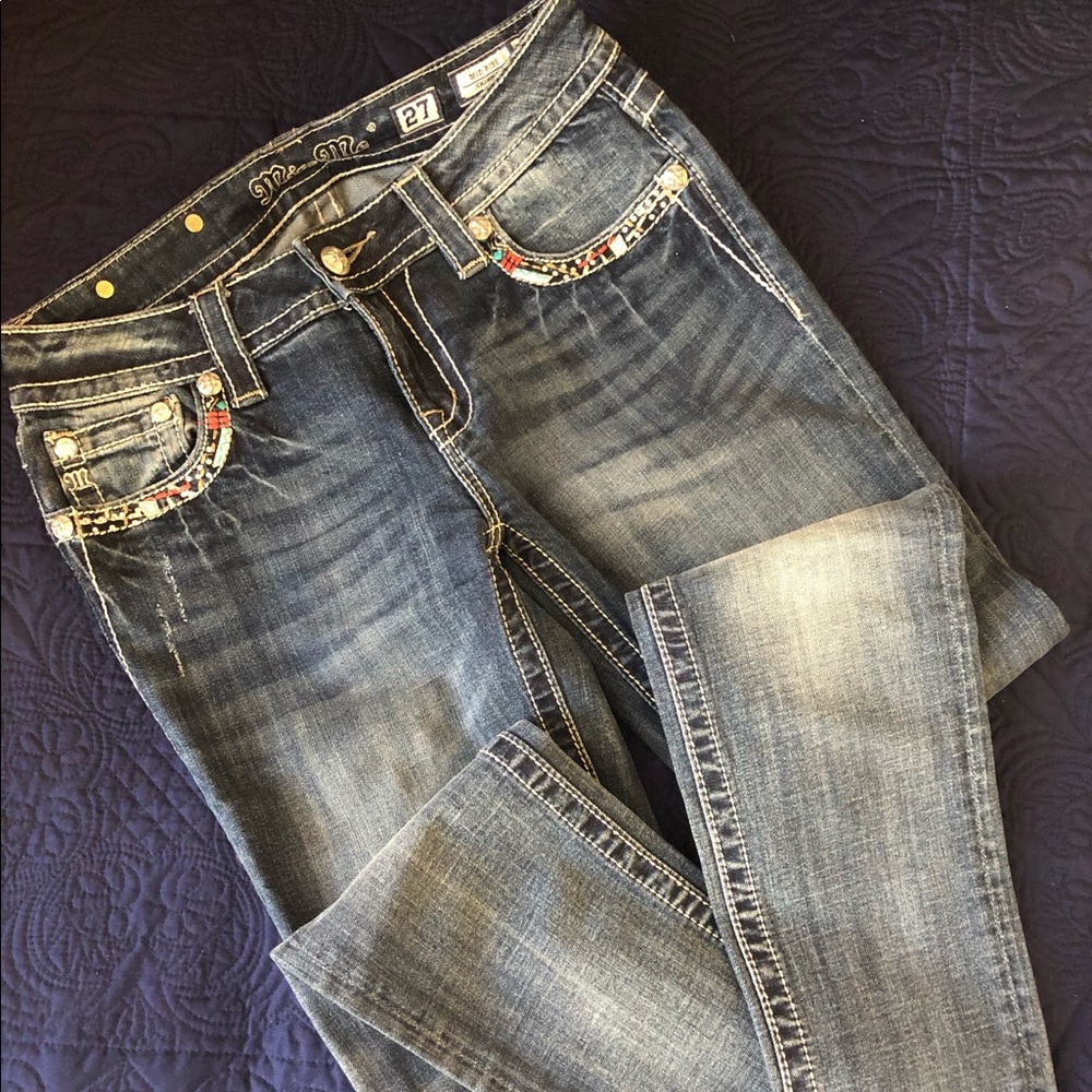 🛑Miss Me Women’s Mid Rise Skinny Jeans- Like New
